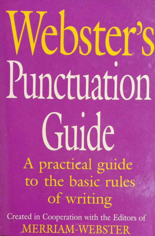 Webster's Punctuation Guide