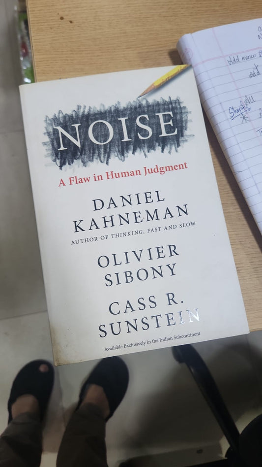 Noice By Daneil kahneman
