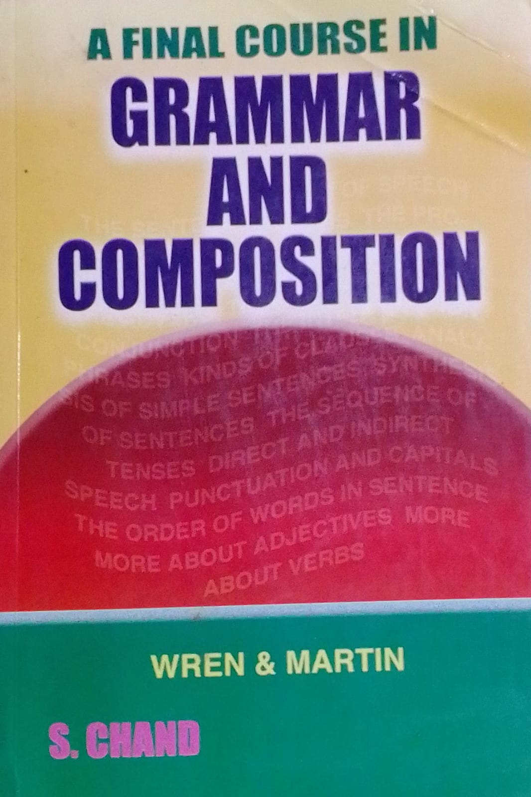 A Final Course Of Grammer & Composition