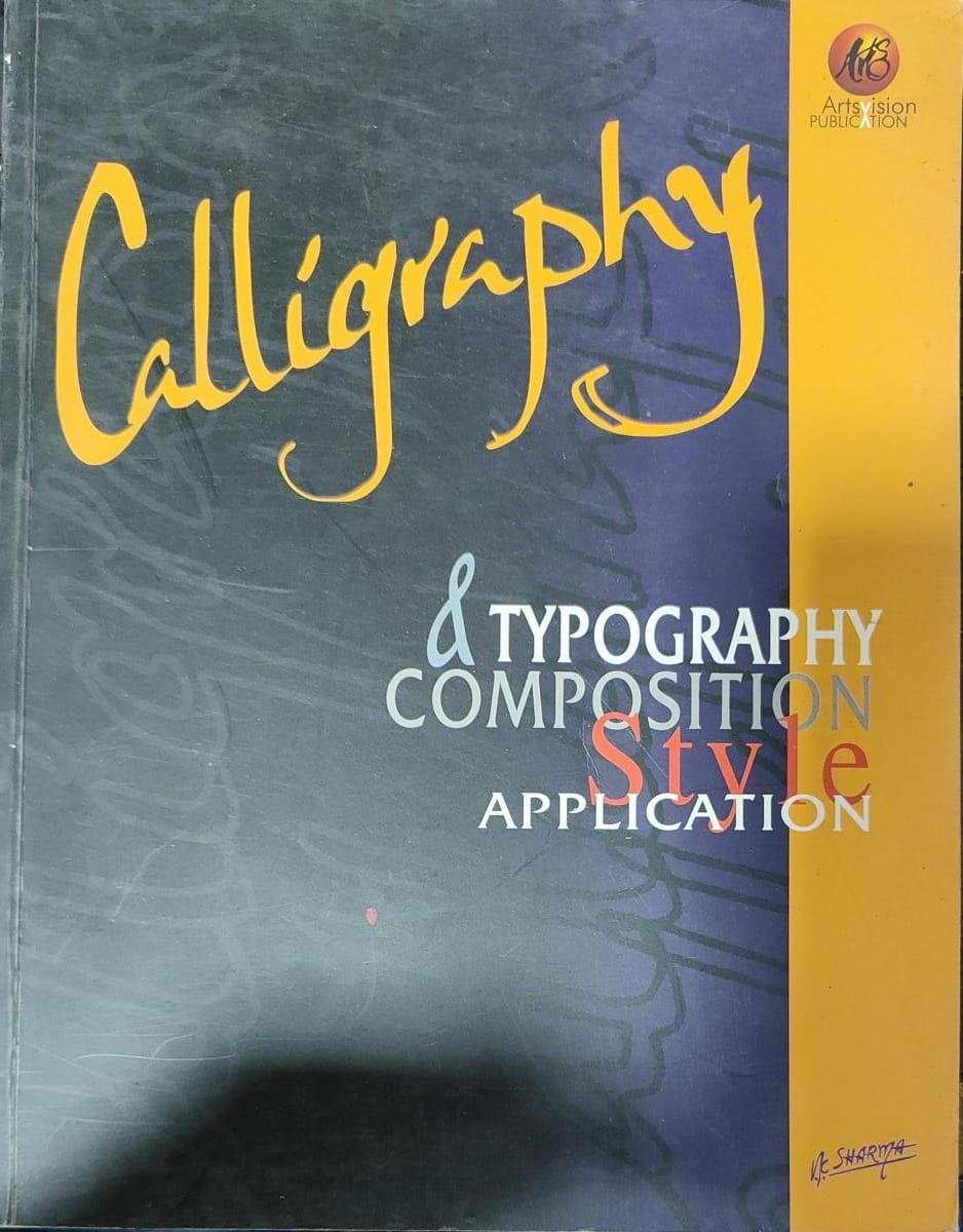 Calligraphy & Typography Composition Style Application [rare books]