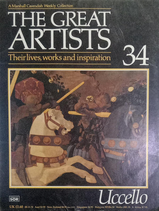 The Great Artists 34 Uccello by Marshall Cavendish [rare books]