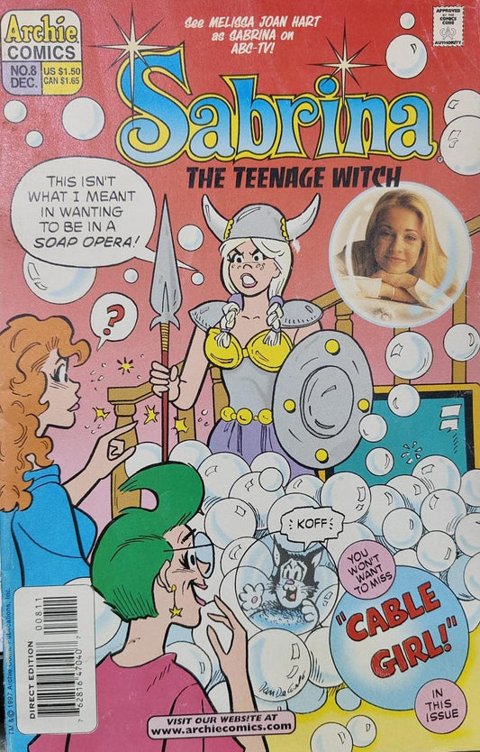 Sabrina The teenage witch No 8 Dec [rare books]