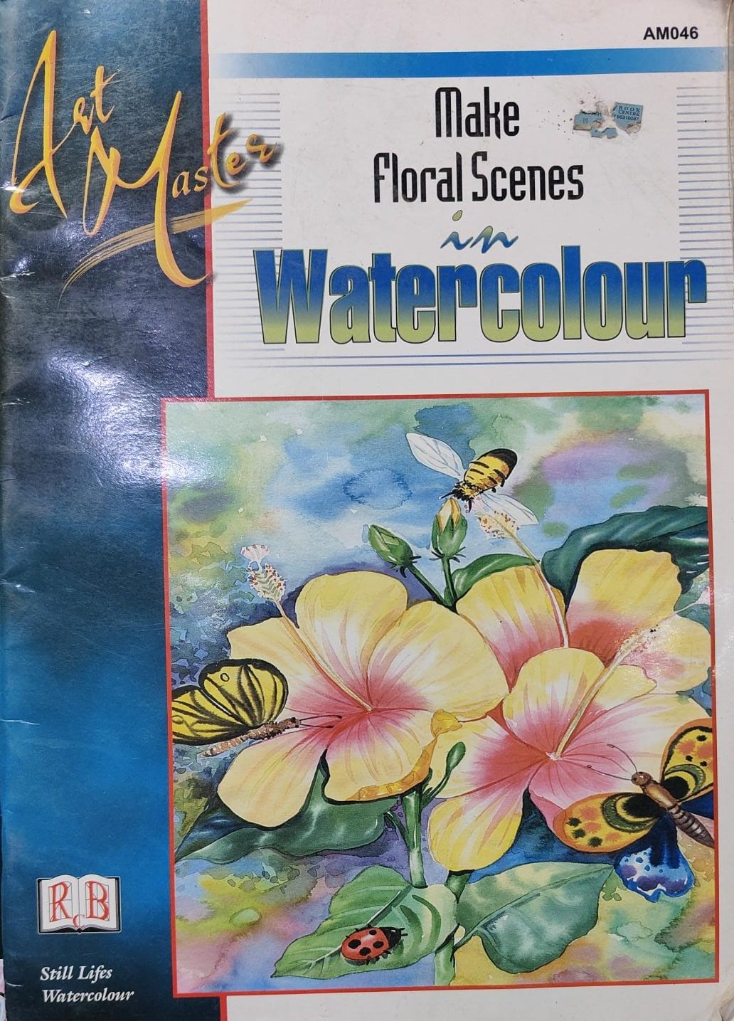 Art master Make floral scenes in watercolour [Painting book] [rare books]
