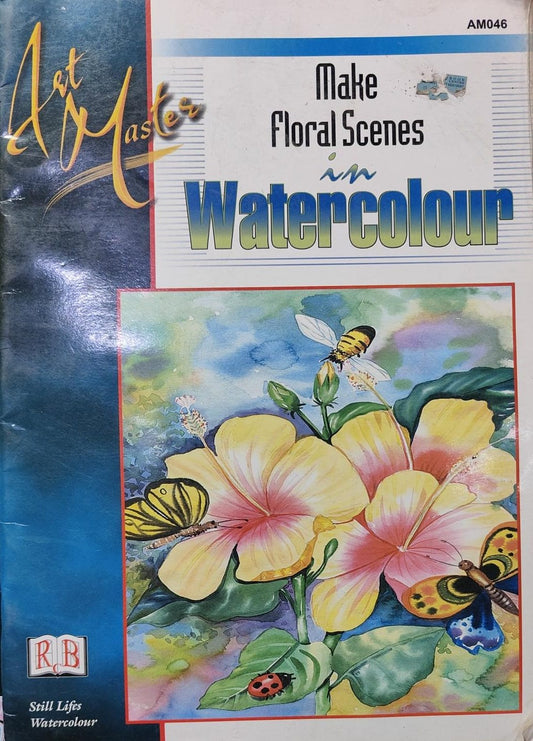 Art master Make floral scenes in watercolour [Painting book] [rare books]