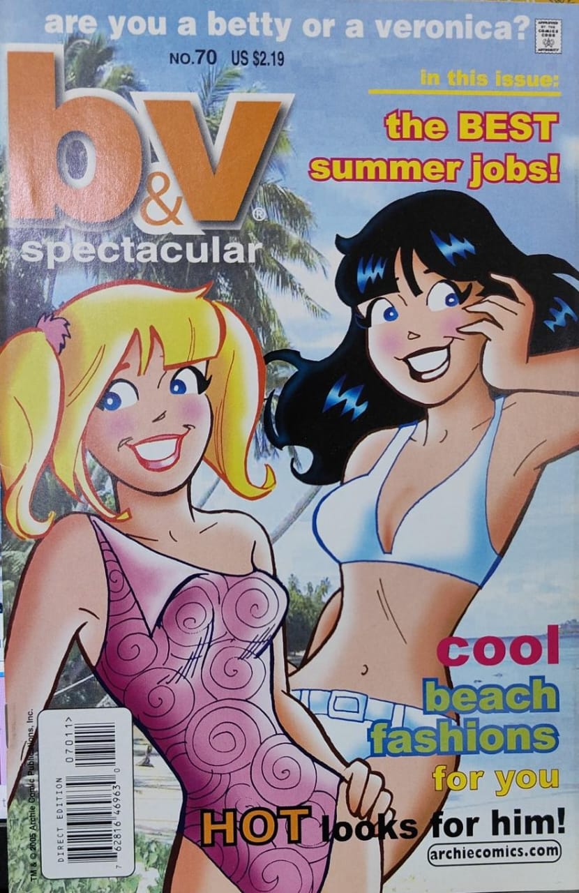 BETTY & VERONICA SPECTACULAR No 70 B&V [rare books]