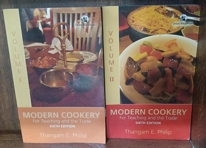Modern Cookery: Vol. 1 + Modern Cookery: Vol. 2 (Set of 2 Books) [RARE BOOKS]