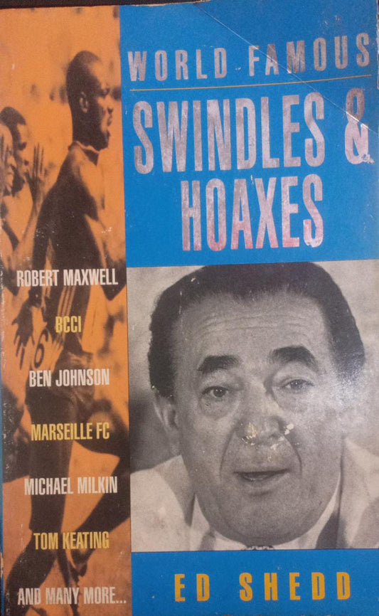 World Famous Swindles & Hoaxes (RARE BOOKS)