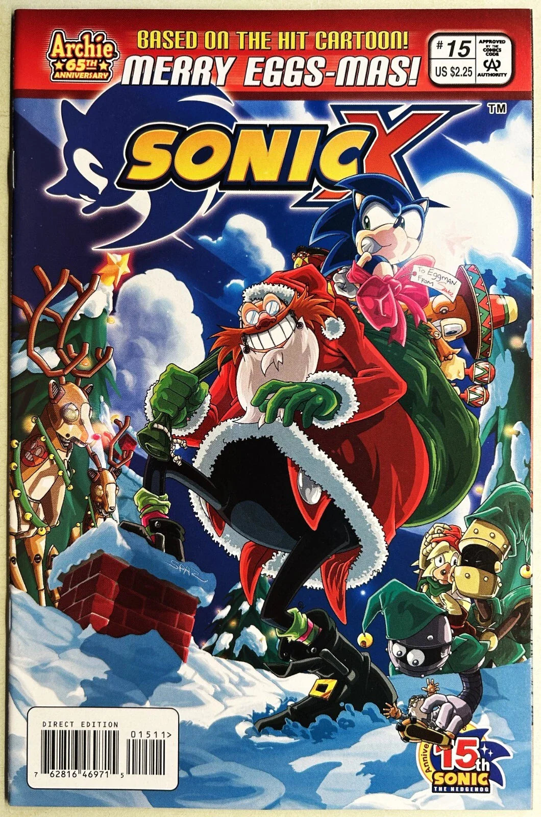 Sonic X #15 [rare books]