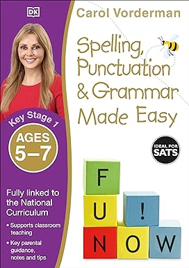 Spelling, Punctuation & Grammar Made Easy(with gold reward stars)(with sticker)