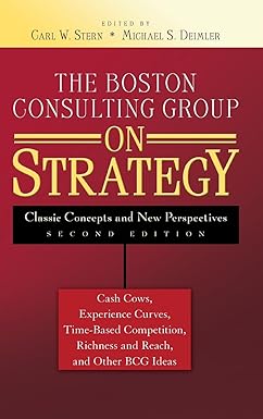 The Boston Consulting Group on Strategy [HARDCOVER] [RARE BOOKS]