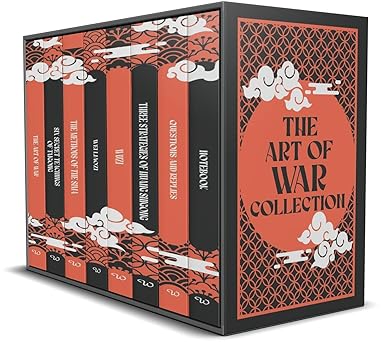 The Art of War Collection Set of 8 Hardbound Books by Sun Tzu [Pemium Books]