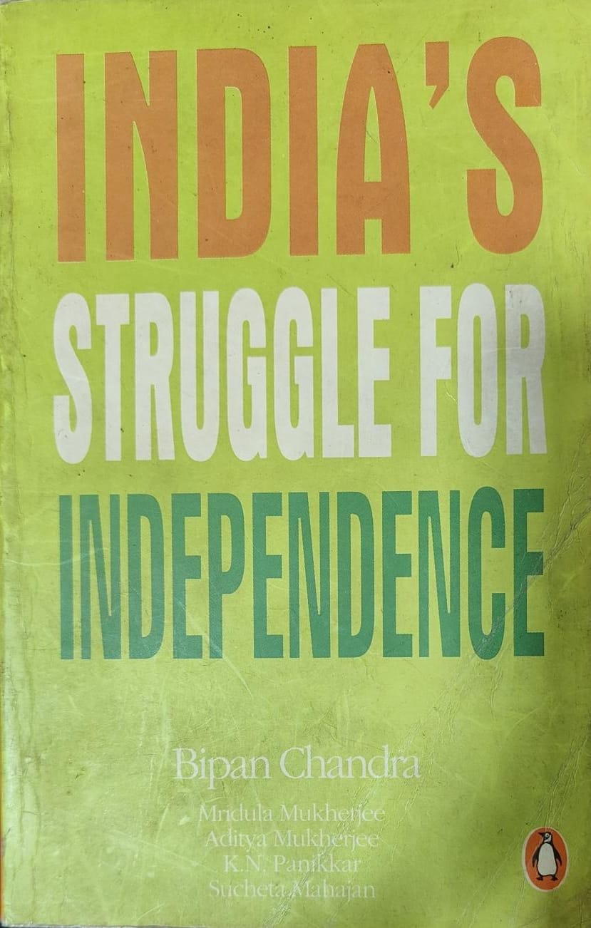 India's struggle for independence by Bipan Chandra