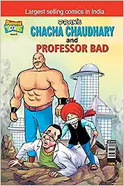 Chacha Chaudhary and Prof Bad [graphic novel] [rare books]