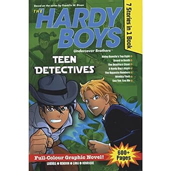 Hardy Boys Undercover Brothers Teen Detectives (7 in 1) [GRAPHIC NOVEL]  [HARDCOVER] [RARE BOOKS]