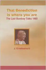 That benediction is where you are