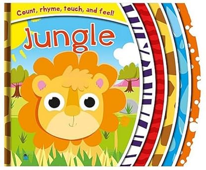 Count Rhyme Touch & Feel - Jungle by Parragon Books [Premium Books]