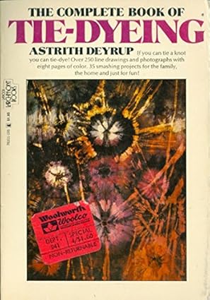 The complete book of tie-dyeing [RARE BOOKS]
