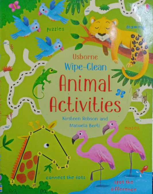 Wipe-Clean Animal Activities