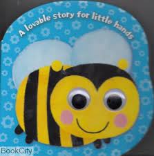 Bee Board book woogly eyes