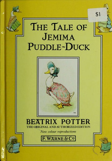 The Tale of Jemima Puddle-Duck [Hardcover]