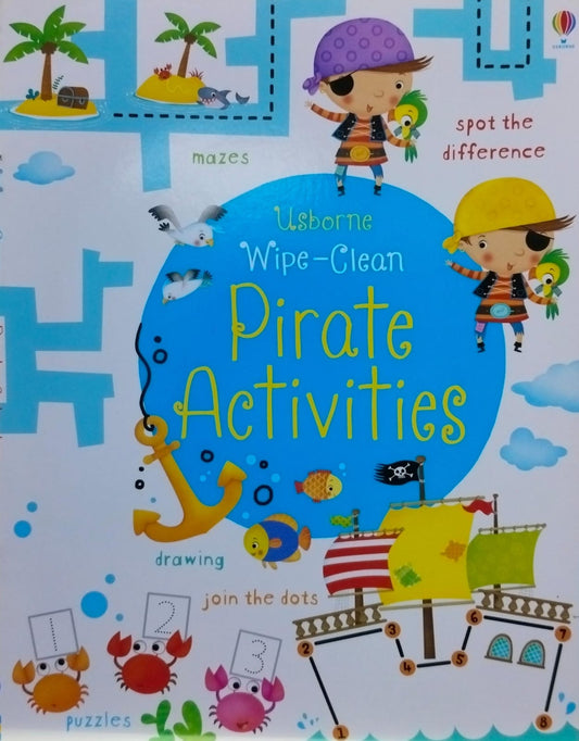 Wipe-clean pirate activities