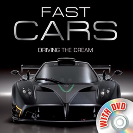 Fast Cars (Vehicle Book and DVD) Hardcover [RARE BOOKS]