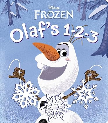 Frozen olaf's 1-2-3 Board book