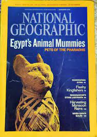 Egypt's Animal Mummies [National Geographic Magazine] [November 2009] [RARE BOOKS]