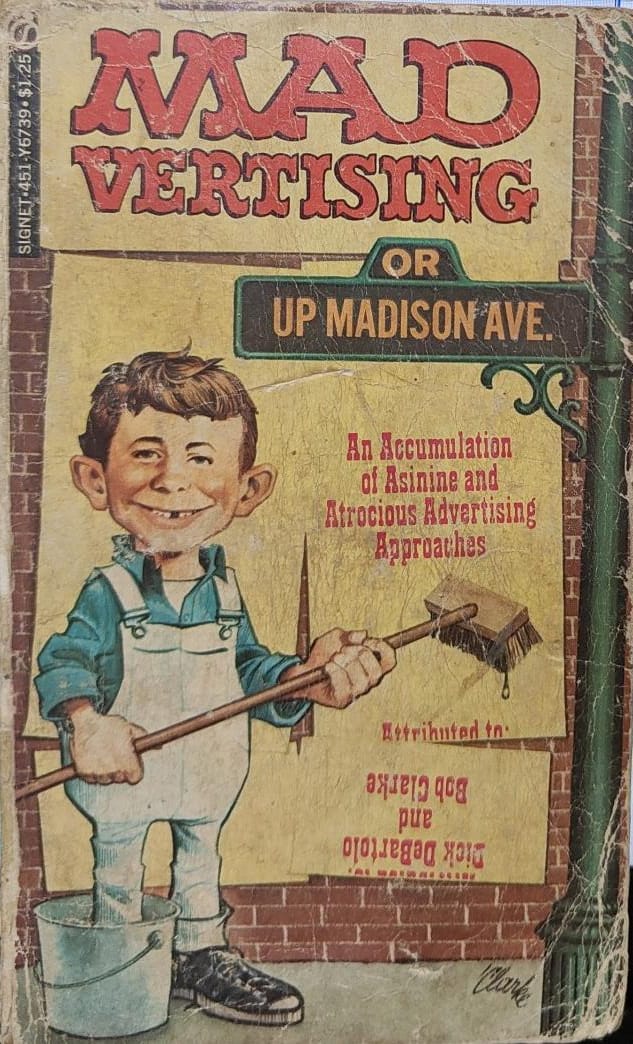 MADvertising: Or Up Madison Ave by Dick DeBartolo [rare books]