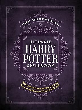The unofficial ultimate harry potter spellbook [hardcover] [rare books]