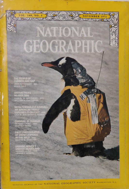 The People of Cumberland Gap[National geographic][rare books][november 1971]
