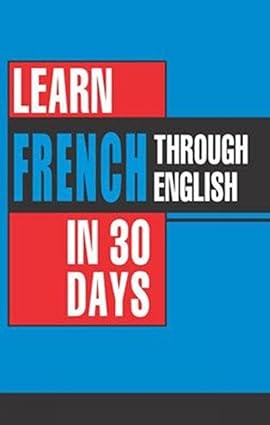 Learn French Through English In 30 Days