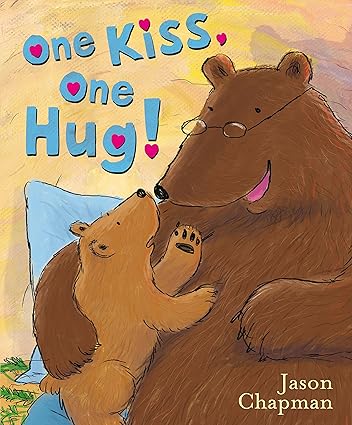 One kiss, one hug
