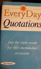 Everyday quotations [Hardcover]