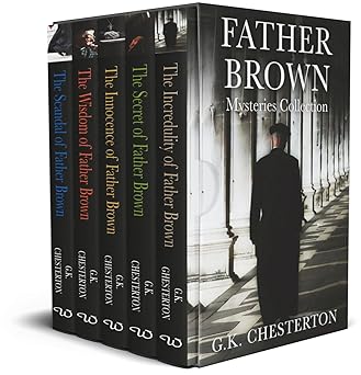 Father Brown Mysteries Collection 5 Books Box Set By G.K Chesterton (Innocence, Wisdom, Incredulity, Secret & Scandal) [Premium Books]
