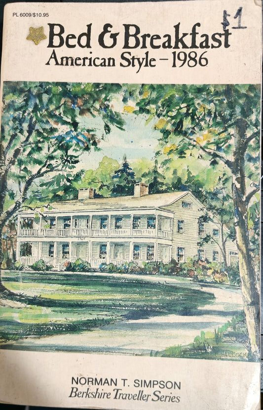 Bed and Breakfast American Style 1986 [RARE BOOKS]