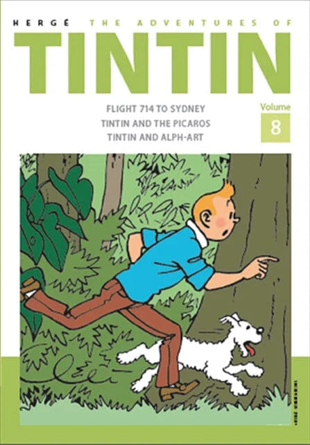 The adventures of tintin volume 8 [hardcover] [graphic novel] [rare books]