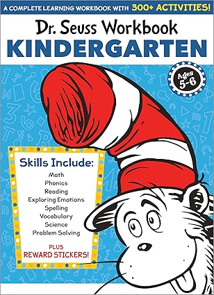 Dr. Seuss Workbk Kindergarten by Dr. Seuss [Premium Books]