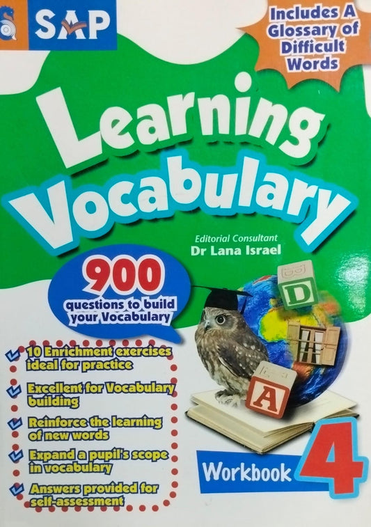 Sap learning vocabulary level 4 [workbook]