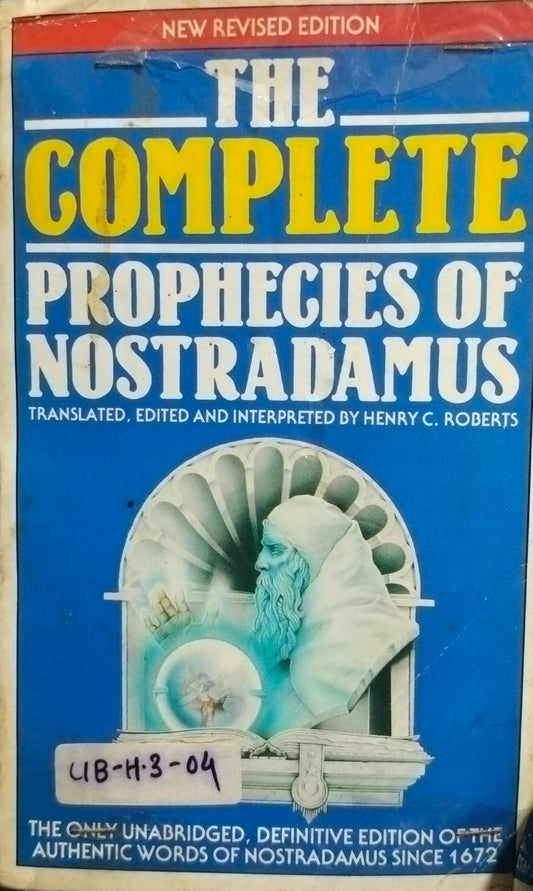 The complete prophecies of nostradamus [rare books]