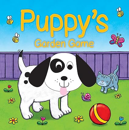 Puppy  garden game (Hand Puppet Fun) BOARD BOOK