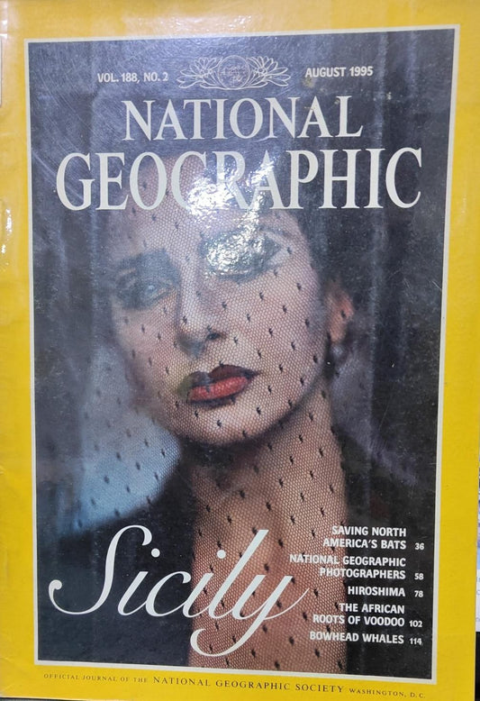 National Geographic Magazine August 1995 [VOL 188 No.2] [RARE BOOKS]