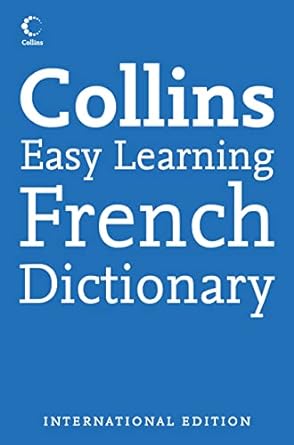 Collins easy learning french dictionary
