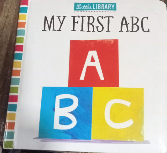 My First ABC Little LIBRARY BOARD BOOK