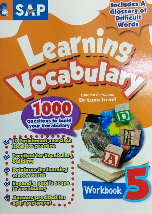 Sap learning vocabulary level 5 [workbook]