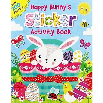 Happy Bunny's Activity Book(with sticker)