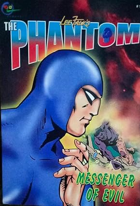 The phantom messenger of evil [graphic novel] [rare books]