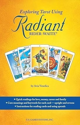Exploring tarot using radiant rider-waite [RARE BOOK]
