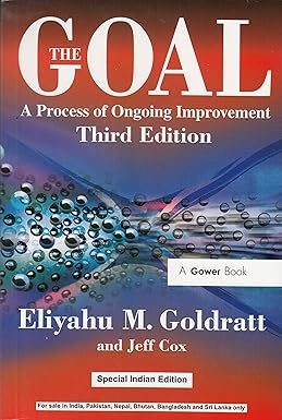 Goal: a process of ongoing improvement