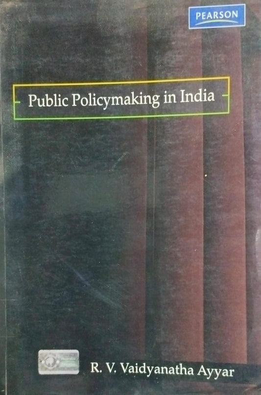 Public policymaking in india [rare books]